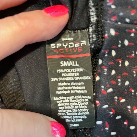 SPYDER Active Sports Bra Black Women’s Size Small - Picture 5 of 5
